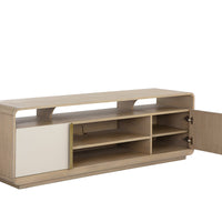 Kayden Media Console and Cabinet