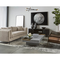 Aziza Media Console and Cabinet