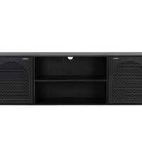 Aziza Media Console and Cabinet