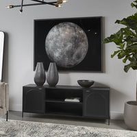 Aziza Media Console and Cabinet