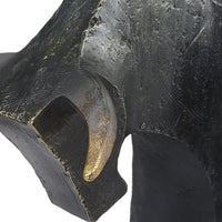 Regal Bull Sculptures - Set of 2