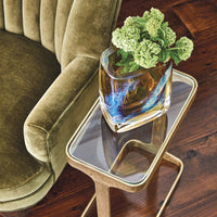 Saddle Table - Antique Gold