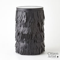 Emily Martini Side Table- Black