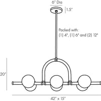 Harrison Linear Chandelier