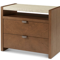 Catalina Two Drawer Nightstand