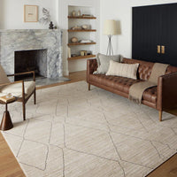 Darby Sand/ Charcoal Area Rug