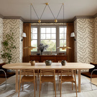 Elodie Natural/ Light Plum Area Rug