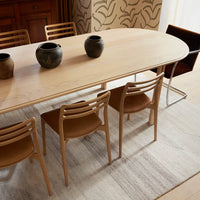Elodie Natural/ Light Plum Area Rug