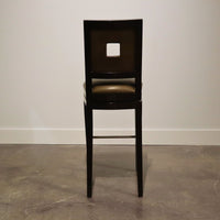 Grid Swivel Bar Stool