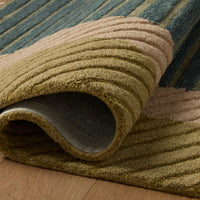 MDX-01 Green/ Multi Area Rug