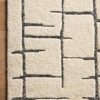 Octavia Ivory/ Charcoal Area Rug