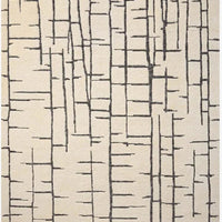 Octavia Ivory/ Charcoal Area Rug