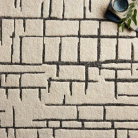 Octavia Ivory/ Charcoal Area Rug