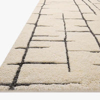 Octavia Ivory/ Charcoal Area Rug