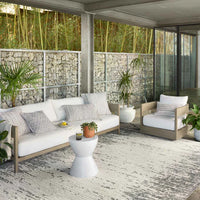 Rainier RAI-01 Ivory / Grey Are Rug