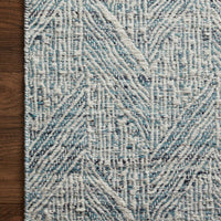 Raven Blue/ Ivory Area Rug