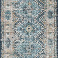 Skye Denim / Natural Area Rug