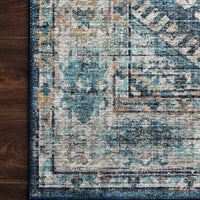 Skye Denim / Natural Area Rug