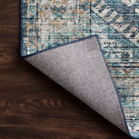 Skye Denim / Natural Area Rug