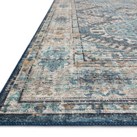 Skye Denim / Natural Area Rug