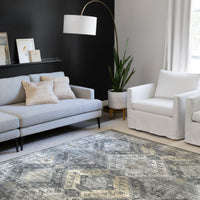 Skye Graphite/ Silver Area Rug