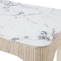 Horizon Quartz Console Table
