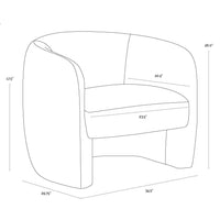 Mircea lounge Chair