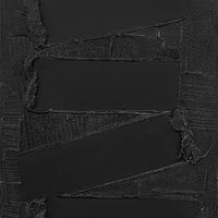Abstract art painting Dark without Shine by Harriet Keech.