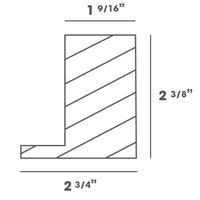 Frame dimensions.
