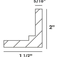 Frame dimensions.