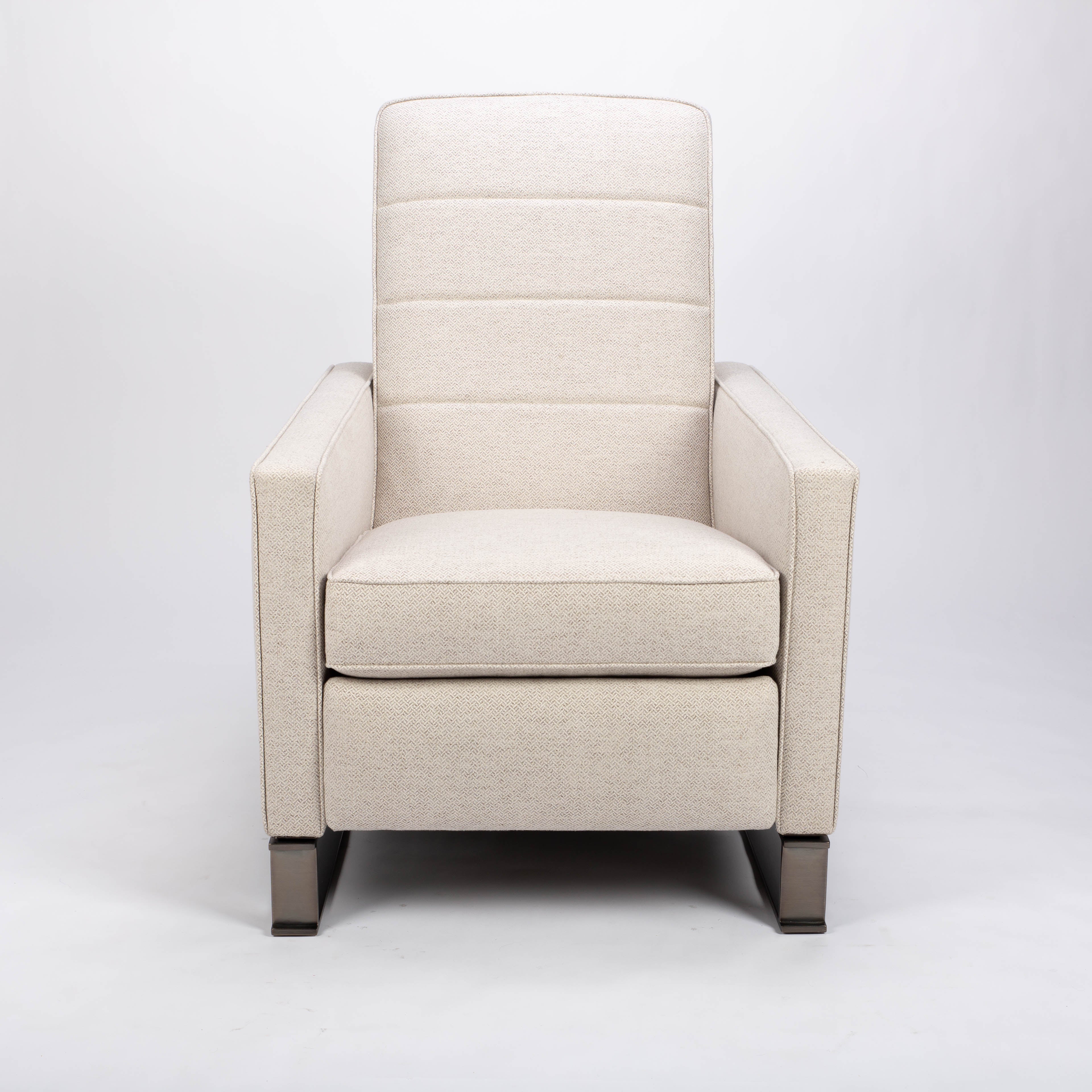 Tate Recliner Nina Platinum Domaine Furnishings & Design Calgary