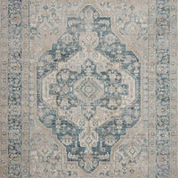 Elise Neutral/ Blue Area Rug
