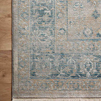 Elise Neutral/ Blue Area Rug