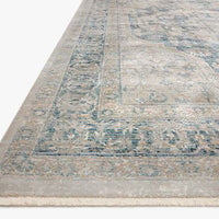 Elise Neutral/ Blue Area Rug