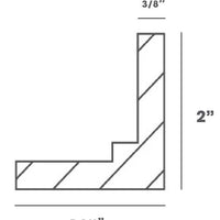 Frame dimensions.