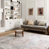 Loren Silver/Slate Area Rug - 8'x10'