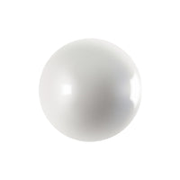 White ball sculpture.