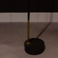 Closed up view of the base of Yasmin Antique Iron Floor Lamp.