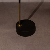Closed up view of the base of Yasmin Antique Iron Floor Lamp.