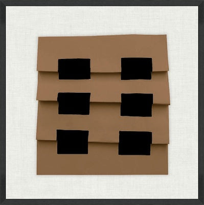 Obscured Pleats Art Piece