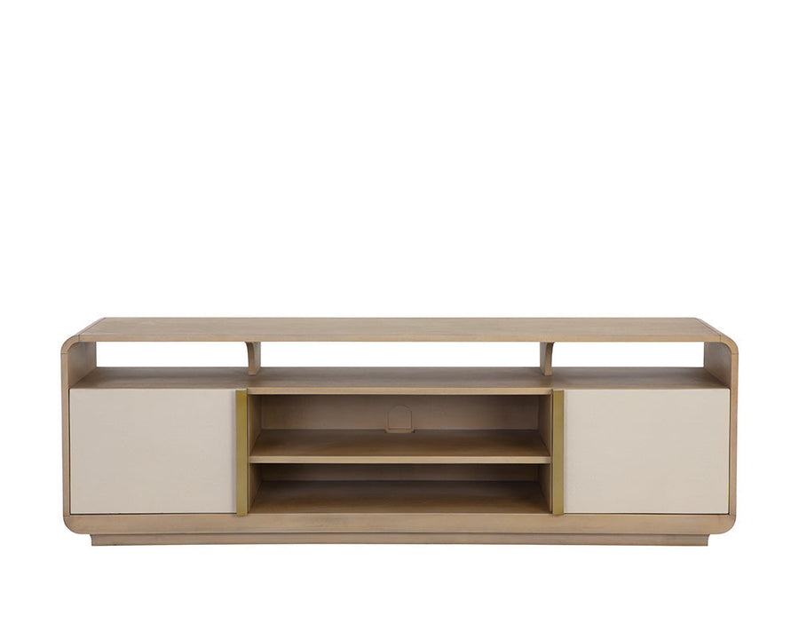 Kayden Media Console and Cabinet