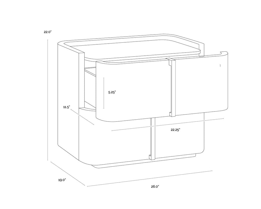 Jamille Nightstand