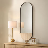 Russo Tall Oval Mirror