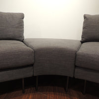 Slice Sectional + Ottoman