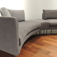 Slice Sectional + Ottoman