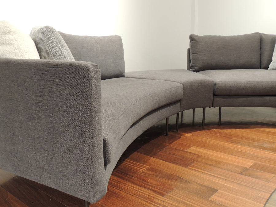 Slice Sectional + Ottoman