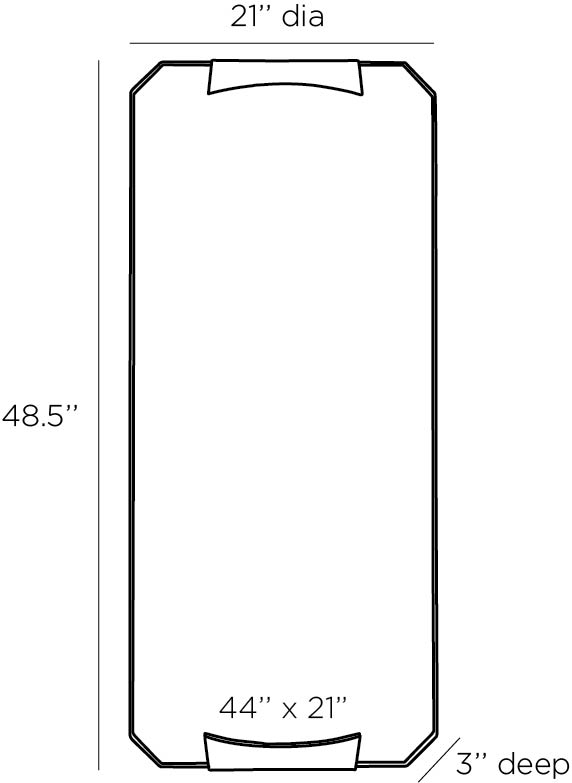 Kris Rectangular Mirror