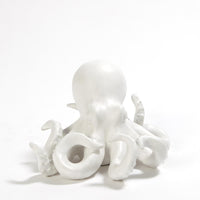 Octopus Sculpture - White