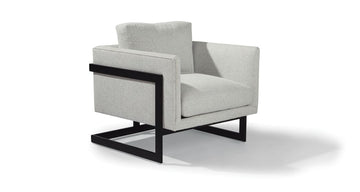 Design Classic Upholstered Lounge Chair