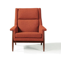 Laid Back Chair + Ottoman